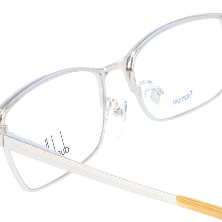 【国内正規品】ダンヒル メガネ 度付き 度なし 伊達メガネ 眼鏡 dunhill VDH091J 0579 56サイズ スクエア メンズ 日本製 ラッピング無料