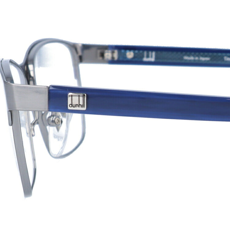 【国内正規品】ダンヒル メガネ 度付き 度なし 伊達メガネ 眼鏡 dunhill VDH107J 0509 55サイズ スクエア メンズ 日本製 ラッピング無料