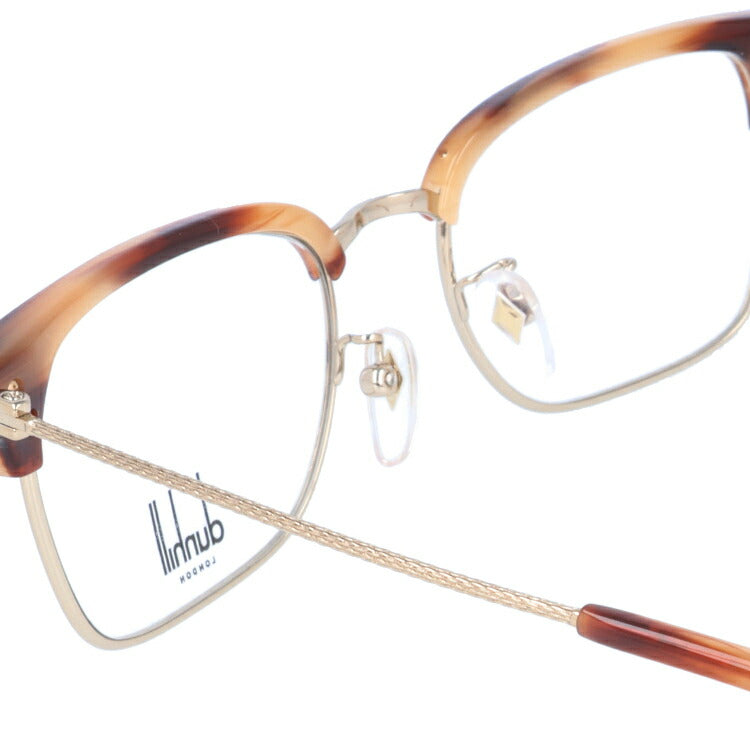 【国内正規品】ダンヒル メガネ 度付き 度なし 伊達メガネ 眼鏡 dunhill VDH117 08FF 52サイズ ブロー メンズ イタリア製 ラッピング無料