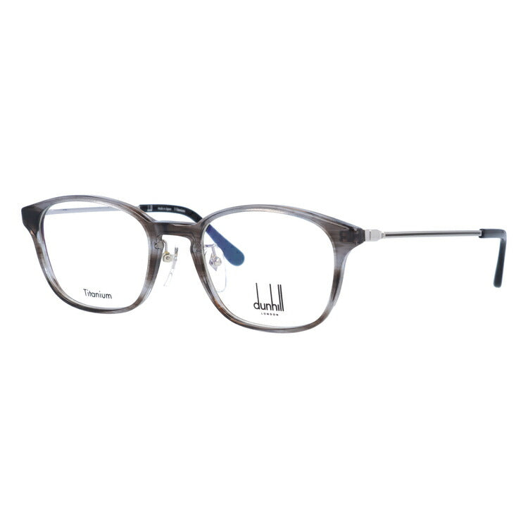 【国内正規品】ダンヒル メガネ 度付き 度なし 伊達メガネ 眼鏡 dunhill VDH126J 01EX 50サイズ ウェリントン メンズ 日本製 ラッピング無料