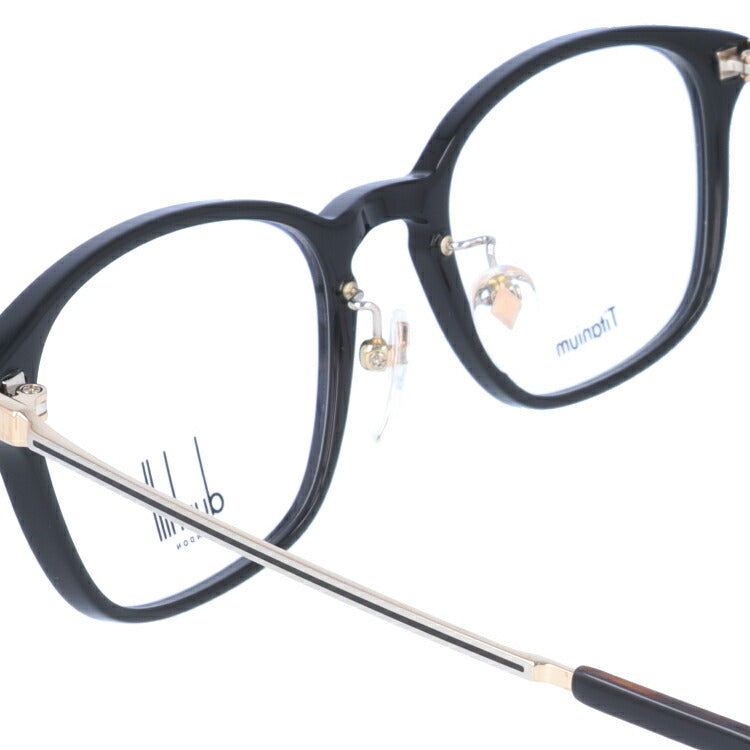 【国内正規品】ダンヒル メガネ 度付き 度なし 伊達メガネ 眼鏡 dunhill VDH126J 0700 50サイズ ウェリントン メンズ 日本製 ラッピング無料