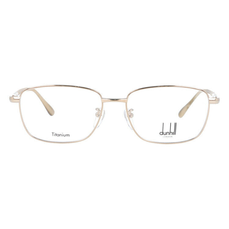 【国内正規品】ダンヒル メガネ 度付き 度なし 伊達メガネ 眼鏡 dunhill VDH153J 0300 56サイズ スクエア メンズ 日本製 ラッピング無料