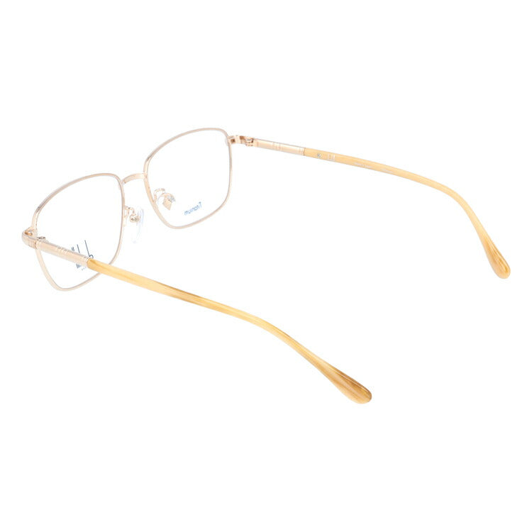 【国内正規品】ダンヒル メガネ 度付き 度なし 伊達メガネ 眼鏡 dunhill VDH153J 0300 56サイズ スクエア メンズ 日本製 ラッピング無料