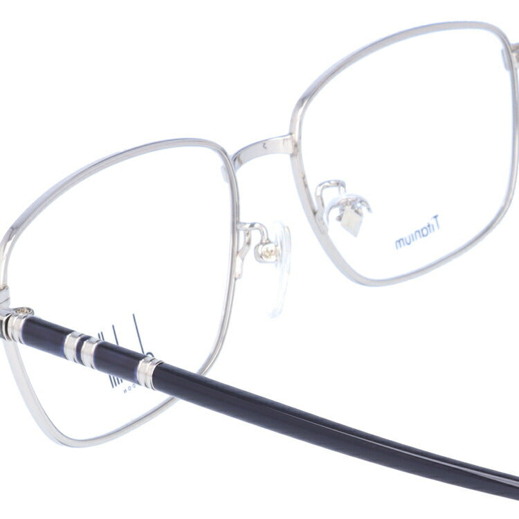 【国内正規品】ダンヒル メガネ 度付き 度なし 伊達メガネ 眼鏡 dunhill VDH153J 0579 56サイズ スクエア メンズ 日本製 ラッピング無料