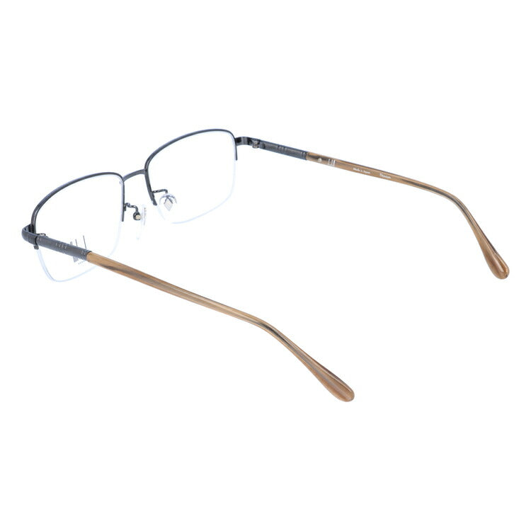 【国内正規品】ダンヒル メガネ 度付き 度なし 伊達メガネ 眼鏡 dunhill VDH154J 0530 56サイズ スクエア メンズ 日本製 ラッピング無料