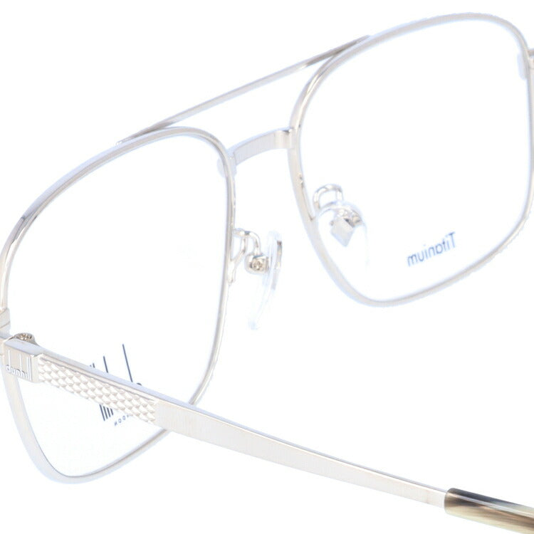 【国内正規品】ダンヒル メガネ 度付き 度なし 伊達メガネ 眼鏡 dunhill VDH175J 0579 58サイズ スクエア メンズ 日本製 ラッピング無料