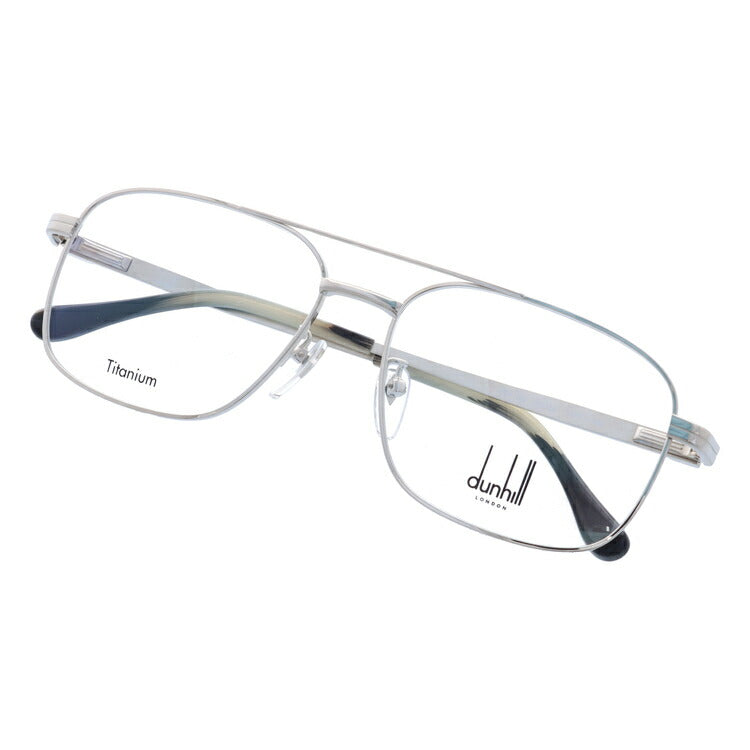 【国内正規品】ダンヒル メガネ 度付き 度なし 伊達メガネ 眼鏡 dunhill VDH175J 0579 58サイズ スクエア メンズ 日本製 ラッピング無料