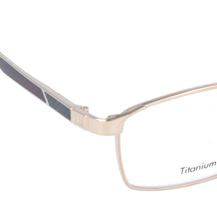 【国内正規品】ダンヒル メガネ 度付き 度なし 伊達メガネ 眼鏡 dunhill VDH202J 0300 55サイズ スクエア メンズ 日本製 ラッピング無料