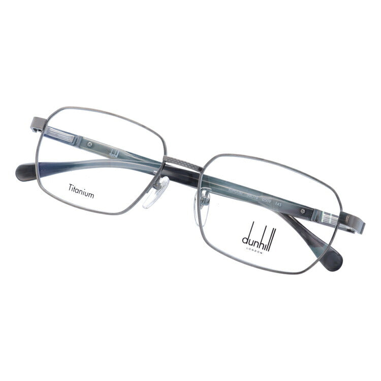 【国内正規品】ダンヒル メガネ 度付き 度なし 伊達メガネ 眼鏡 dunhill VDH206J 0509 56サイズ スクエア メンズ 日本製 ラッピング無料