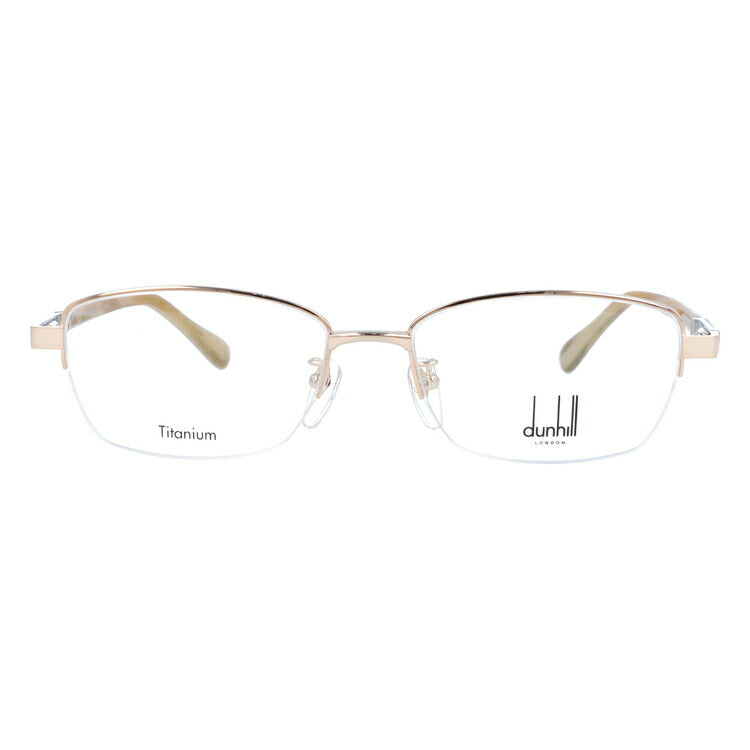 【国内正規品】ダンヒル メガネ 度付き 度なし 伊達メガネ 眼鏡 dunhill VDH209J 0300 55サイズ スクエア メンズ 日本製 ラッピング無料