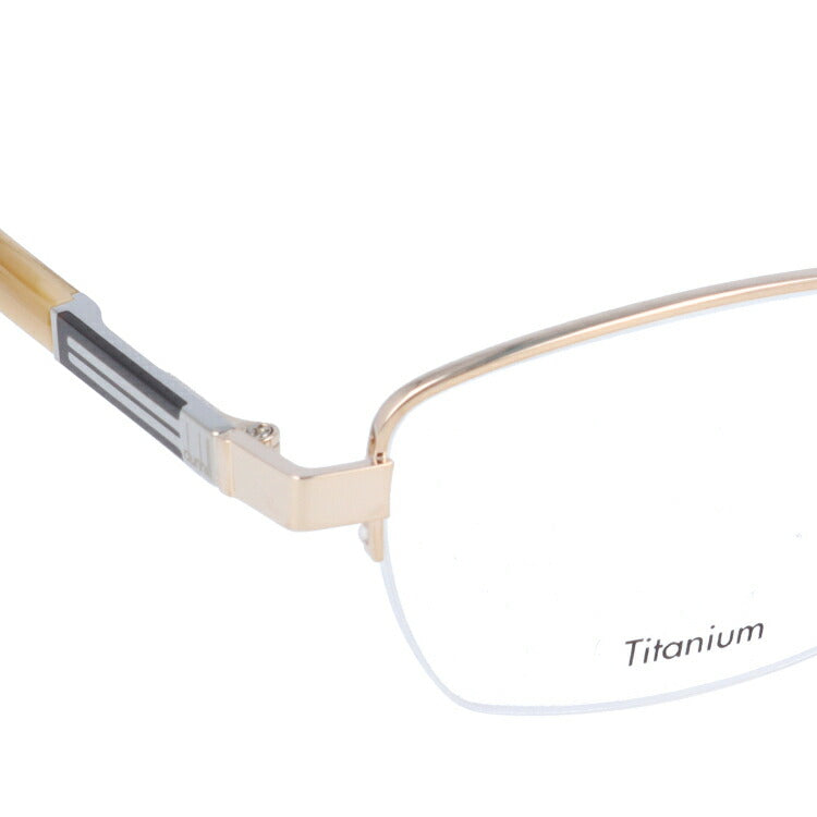 【国内正規品】ダンヒル メガネ 度付き 度なし 伊達メガネ 眼鏡 dunhill VDH209J 0300 55サイズ スクエア メンズ 日本製 ラッピング無料