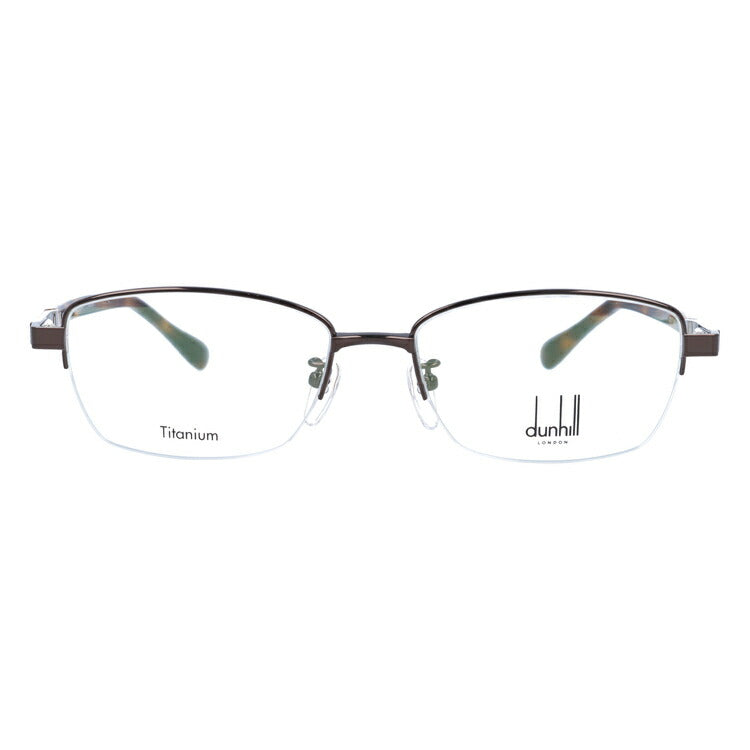 【国内正規品】ダンヒル メガネ 度付き 度なし 伊達メガネ 眼鏡 dunhill VDH209J 0C82 55サイズ スクエア メンズ 日本製 ラッピング無料