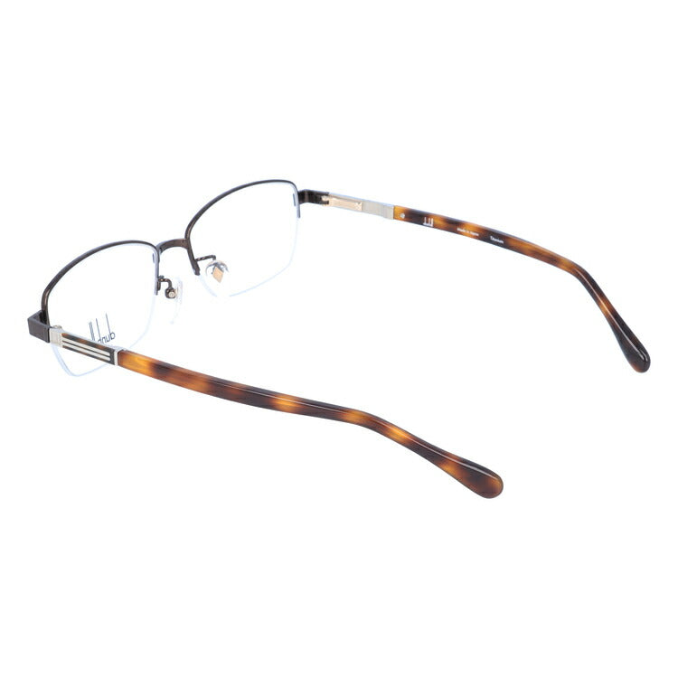 【国内正規品】ダンヒル メガネ 度付き 度なし 伊達メガネ 眼鏡 dunhill VDH209J 0C82 55サイズ スクエア メンズ 日本製 ラッピング無料