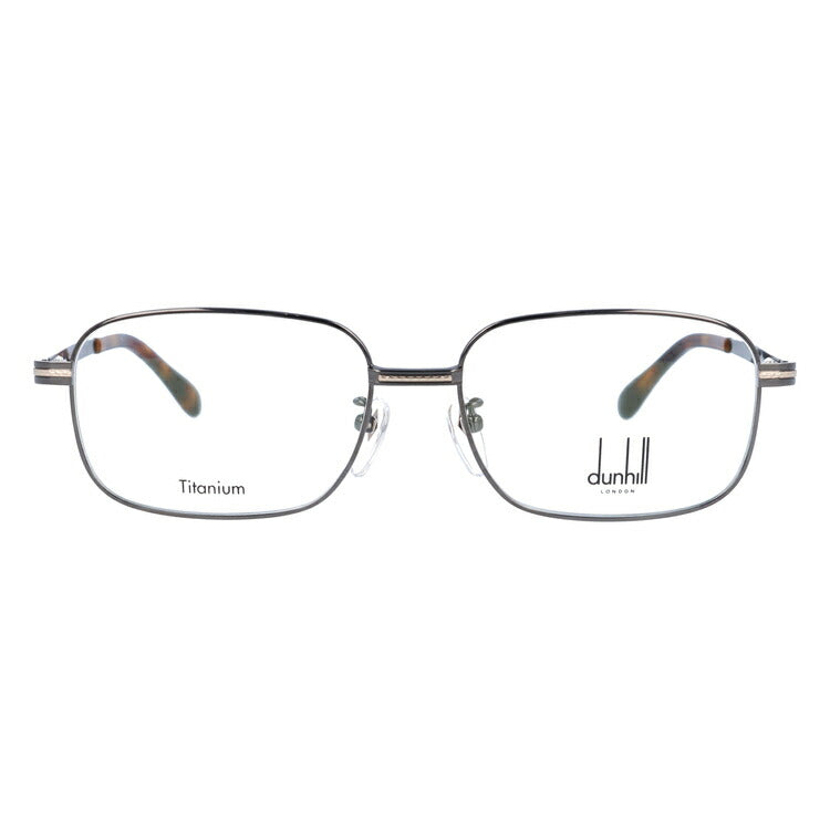 【国内正規品】ダンヒル メガネ 度付き 度なし 伊達メガネ 眼鏡 dunhill VDH218J 01GP 55サイズ スクエア メンズ 日本製 ラッピング無料