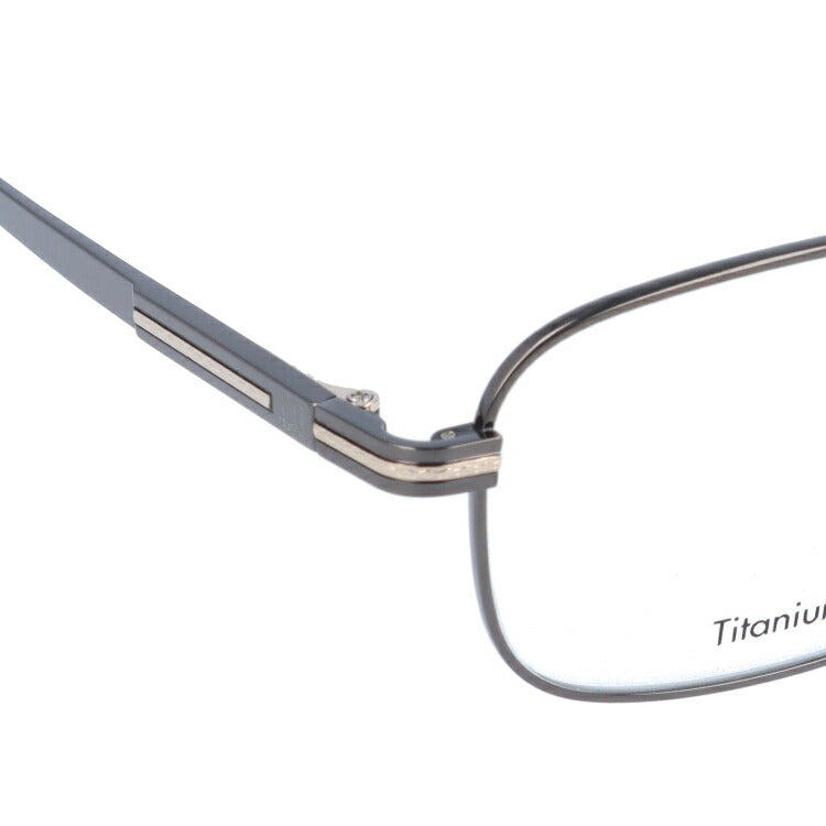 【国内正規品】ダンヒル メガネ 度付き 度なし 伊達メガネ 眼鏡 dunhill VDH218J 01GP 55サイズ スクエア メンズ 日本製 ラッピング無料