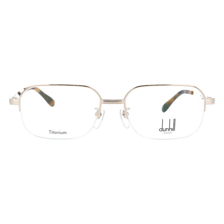 【国内正規品】ダンヒル メガネ 度付き 度なし 伊達メガネ 眼鏡 dunhill VDH219J 0300 55サイズ スクエア メンズ 日本製 ラッピング無料