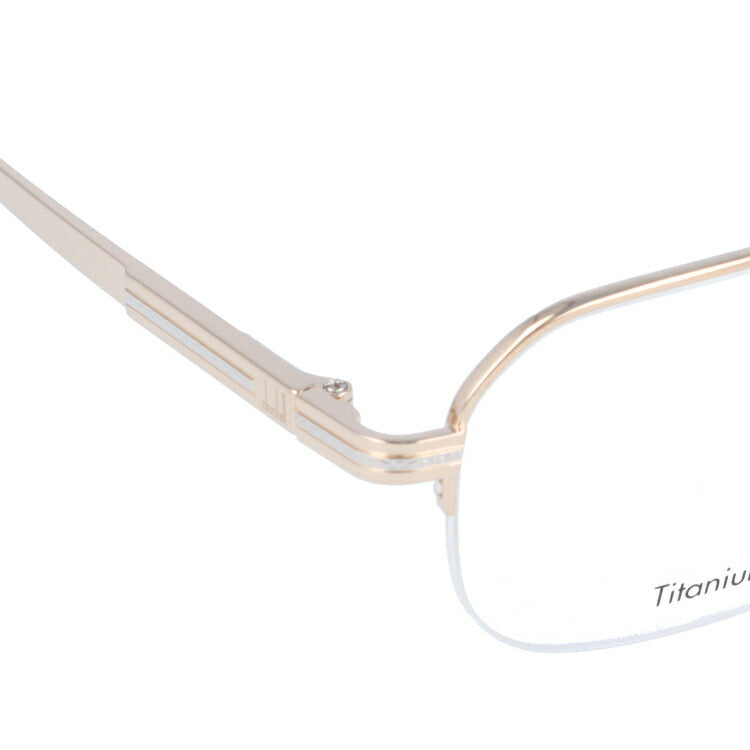 【国内正規品】ダンヒル メガネ 度付き 度なし 伊達メガネ 眼鏡 dunhill VDH219J 0300 55サイズ スクエア メンズ 日本製 ラッピング無料