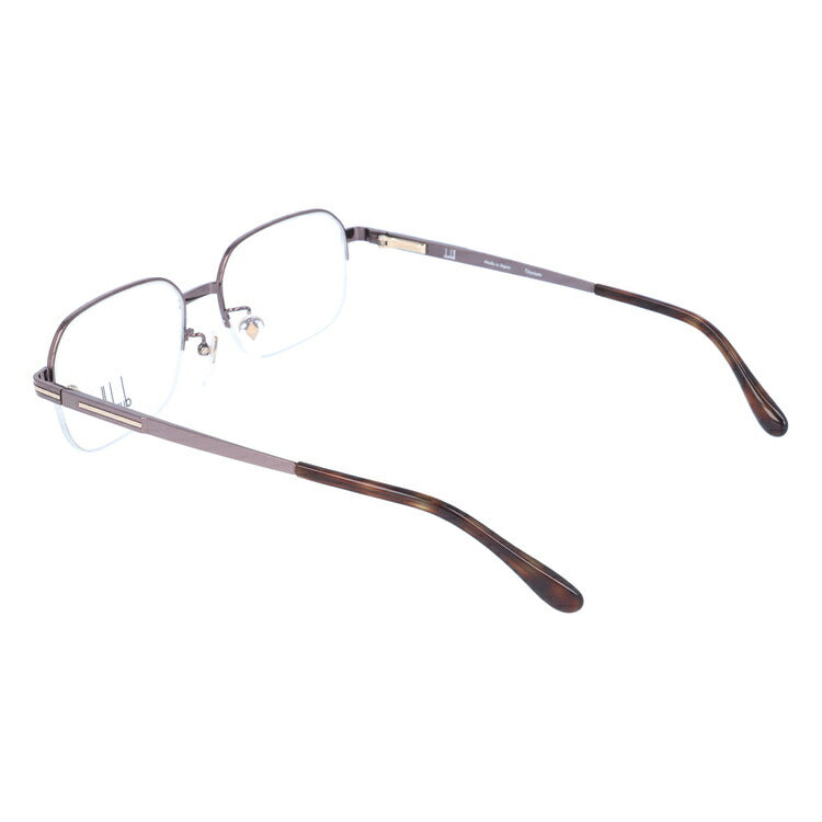 【国内正規品】ダンヒル メガネ 度付き 度なし 伊達メガネ 眼鏡 dunhill VDH219J 0A40 55サイズ スクエア メンズ 日本製 ラッピング無料