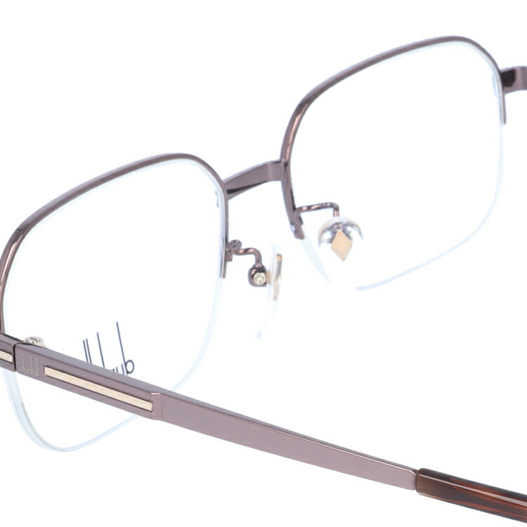 【国内正規品】ダンヒル メガネ 度付き 度なし 伊達メガネ 眼鏡 dunhill VDH219J 0A40 55サイズ スクエア メンズ 日本製 ラッピング無料