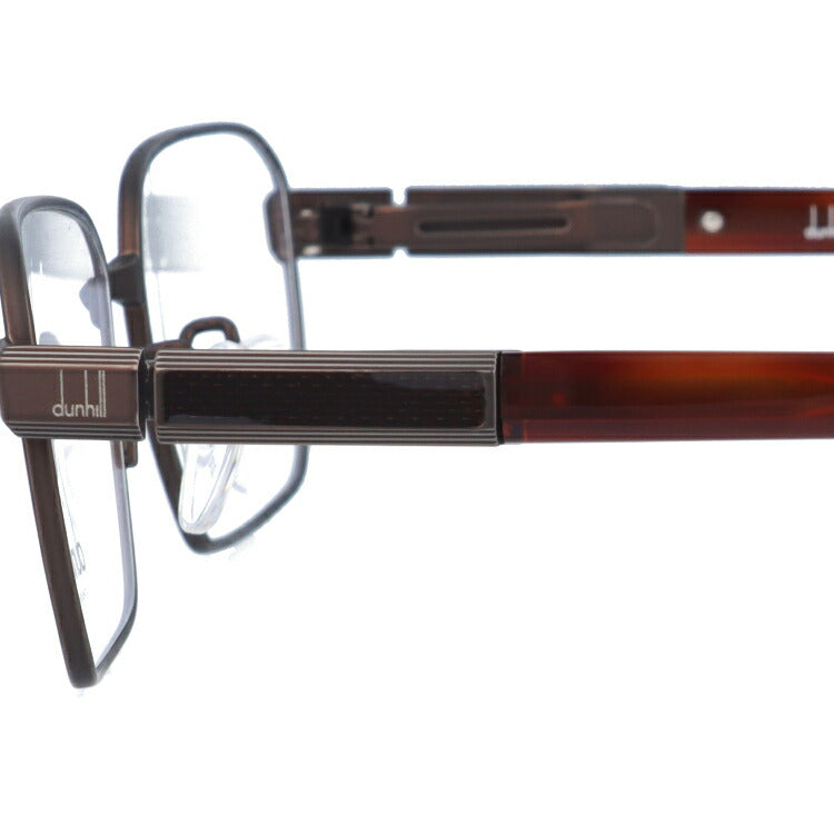 【国内正規品】ダンヒル メガネ 度付き 度なし 伊達メガネ 眼鏡 dunhill VDH220J 0A22 55サイズ スクエア メンズ 日本製 ラッピング無料