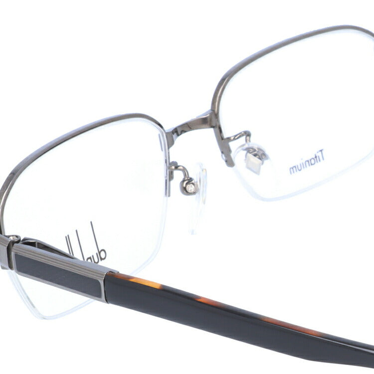【国内正規品】ダンヒル メガネ 度付き 度なし 伊達メガネ 眼鏡 dunhill VDH221J 0568 54サイズ スクエア メンズ 日本製 ラッピング無料