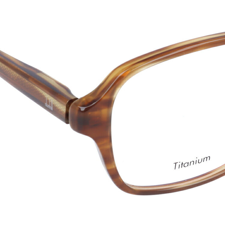 【国内正規品】ダンヒル メガネ 度付き 度なし 伊達メガネ 眼鏡 dunhill VDH222J 06XE 55サイズ スクエア メンズ 日本製 ラッピング無料