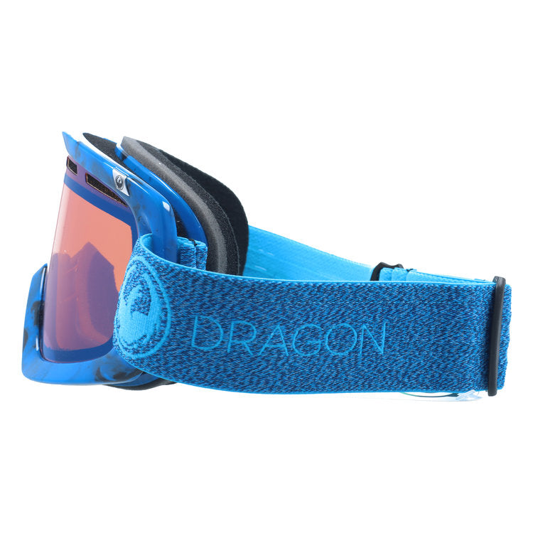 訳あり ドラゴン ゴーグル ディーワン ミラーレンズ アジアンフィット DRAGON D1 603-2866 晴天〜曇り用 ヘルメット対応 曇りにくい スペアレンズ付 アウトレット品 ユニセックス メンズ レディース