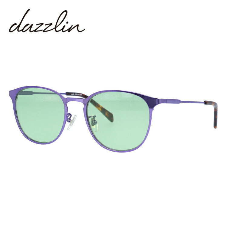 レディース サングラス dazzlin ダズリン DZS 3532-2 50サイズ アジアンフィット ウェリントン型 女性 UVカット 紫外線 対策 ブランド 眼鏡 メガネ アイウェア 人気 おすすめ ラッピング無料
