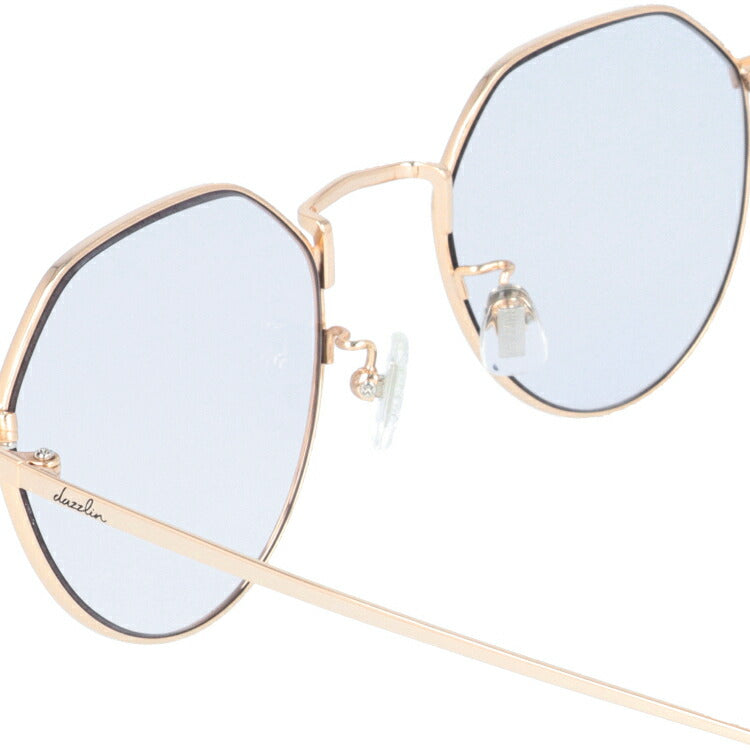 レディース サングラス dazzlin ダズリン DZS 3537-3 50サイズ アジアンフィット ボストン型 女性 UVカット 紫外線 対策 ブランド 眼鏡 メガネ アイウェア 人気 おすすめ ラッピング無料