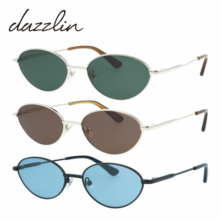 ダズリン サングラス アジアンフィット（フルフィット） 調整可能ノーズパッド（クリングス） dazzlin DZS 3540 54サイズ 全3カラー オーバル型 ユニセックス メンズ レディース