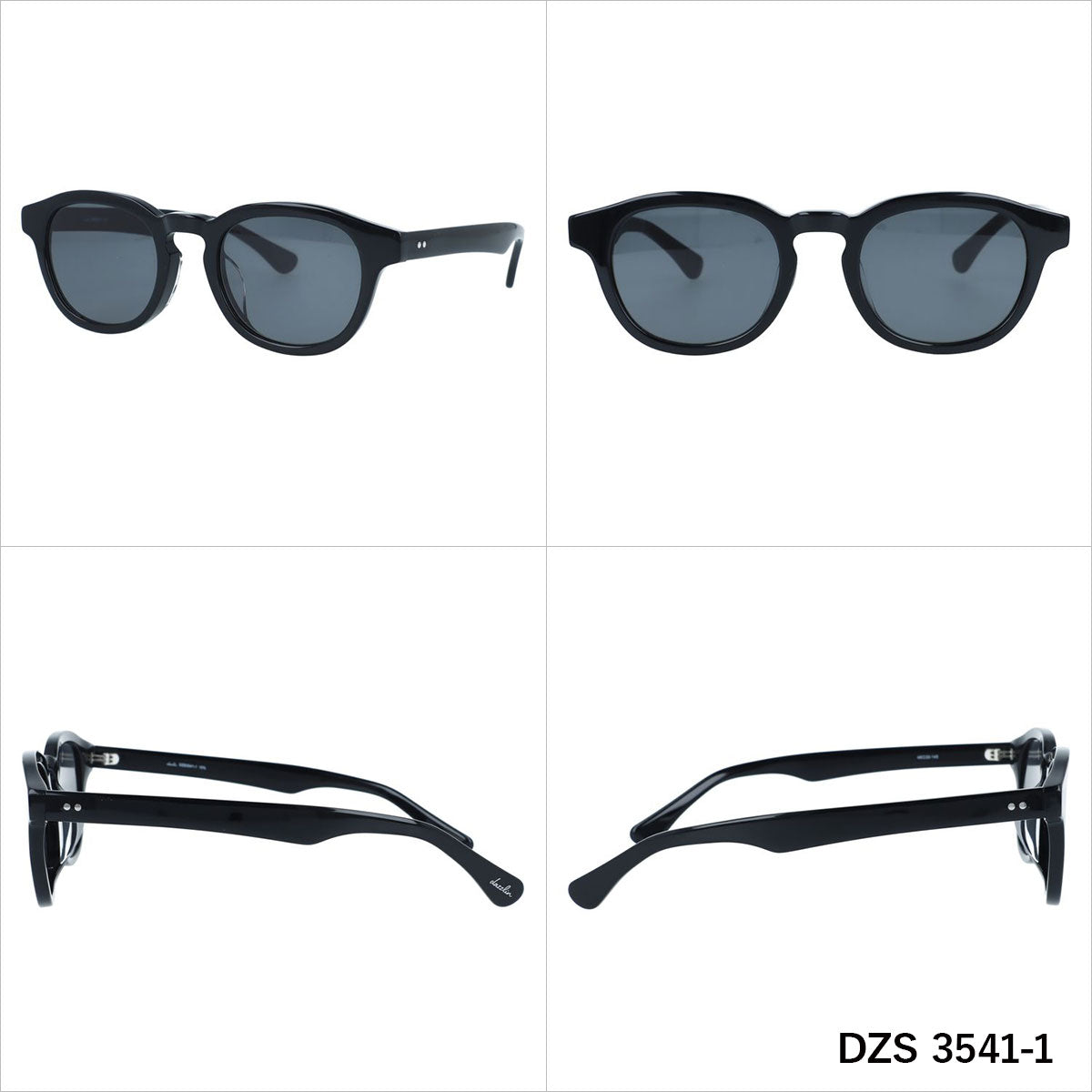 ダズリン サングラス アジアンフィット dazzlin DZS 3541 49サイズ 全3カラー ウェリントン型 ユニセックス メンズ レディース