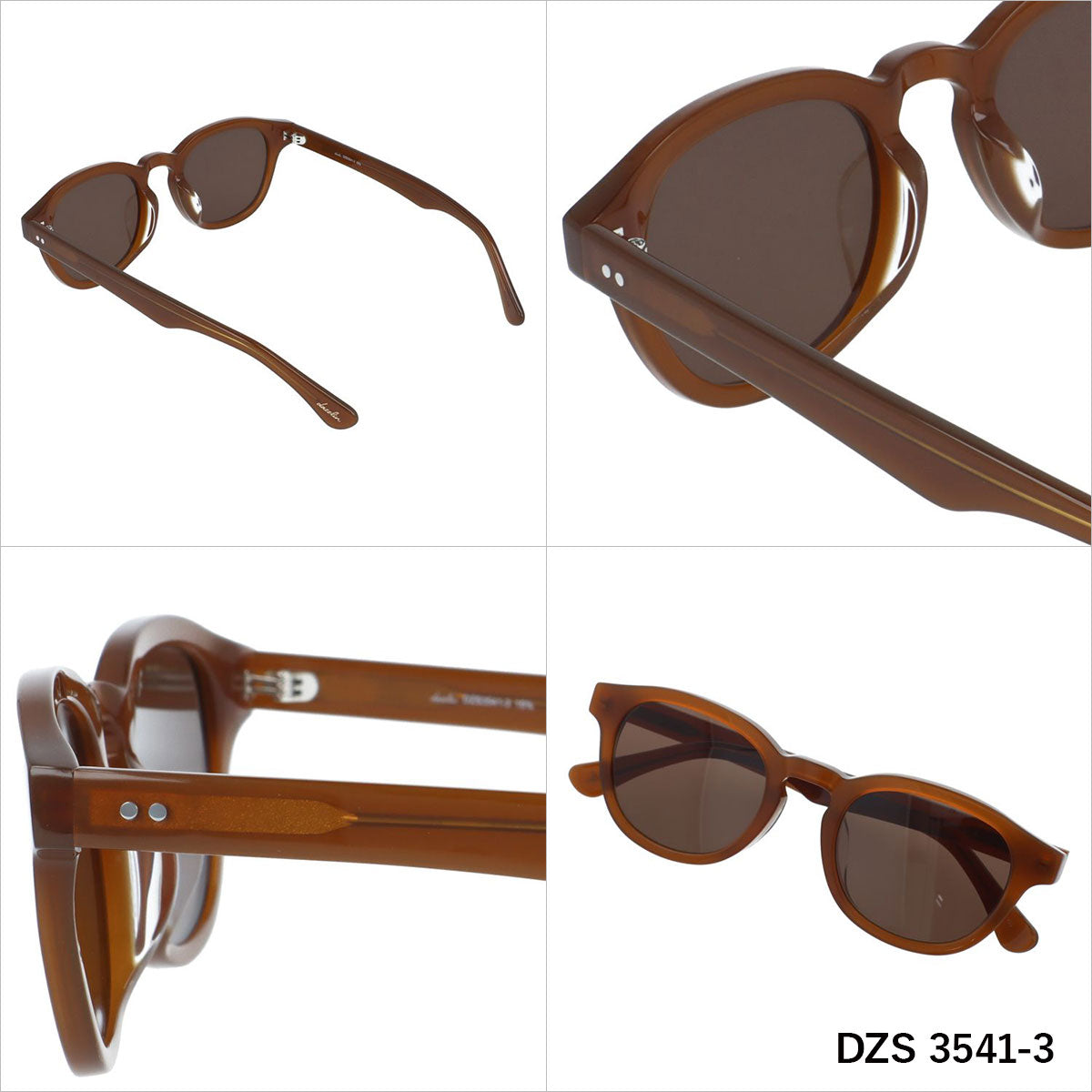 ダズリン サングラス アジアンフィット dazzlin DZS 3541 49サイズ 全3カラー ウェリントン型 ユニセックス メンズ レディース