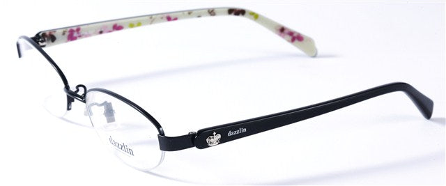 メガネ 眼鏡 度付き 度なし おしゃれ dazzlin ダズリン DZF 1518 全3色 50サイズ レディース 女性 UVカット 紫外線 ブランド サングラス 伊達 ダテ｜老眼鏡・PCレンズ・カラーレンズ・遠近両用対応可能 ラッピング無料