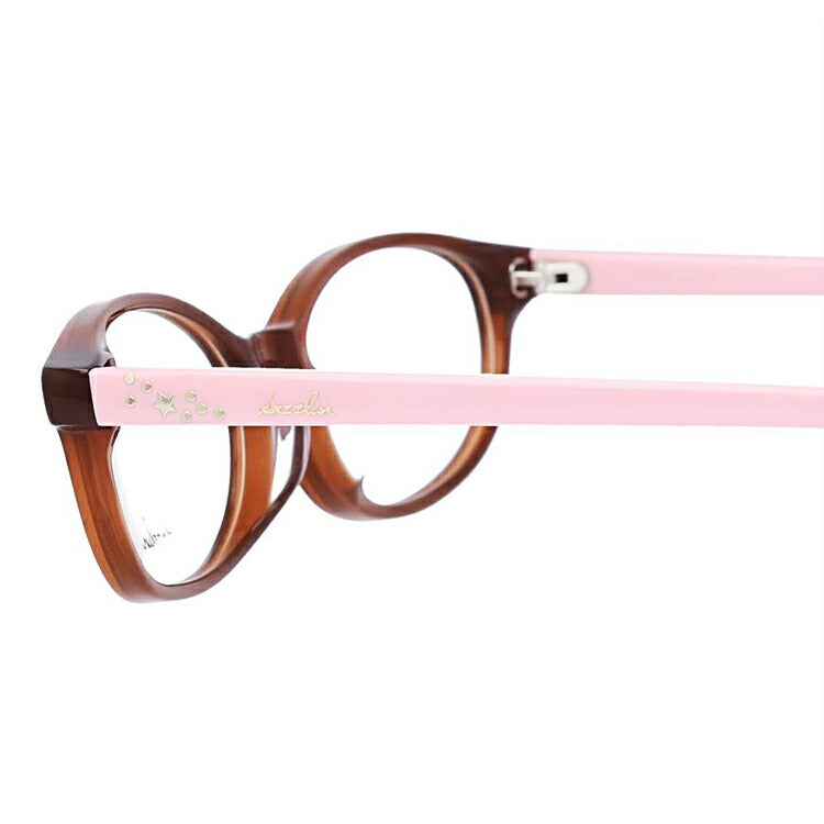 メガネ 眼鏡 度付き 度なし おしゃれ dazzlin ダズリン DZF 2556 全4色 51サイズ オーバル型 レディース 女性 UVカット 紫外線 ブランド サングラス 伊達 ダテ｜老眼鏡・PCレンズ・カラーレンズ・遠近両用対応可能 ラッピング無料