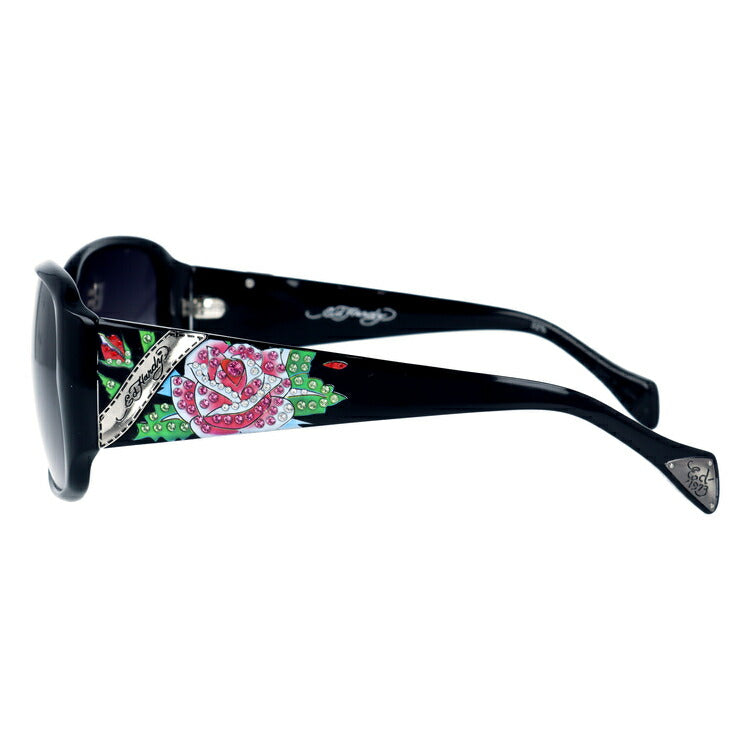 【国内正規品】エドハーディー サングラス アジアンフィット Ed Hardy ROSE 60サイズ スクエア型 ユニセックス メンズ レディース