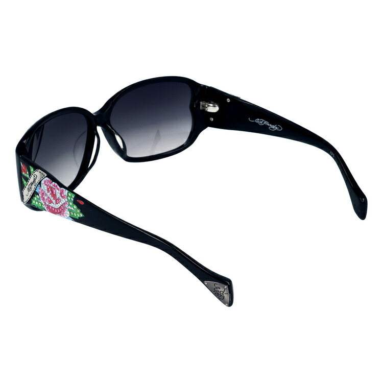 【国内正規品】エドハーディー サングラス アジアンフィット Ed Hardy ROSE 60サイズ スクエア型 ユニセックス メンズ レディース