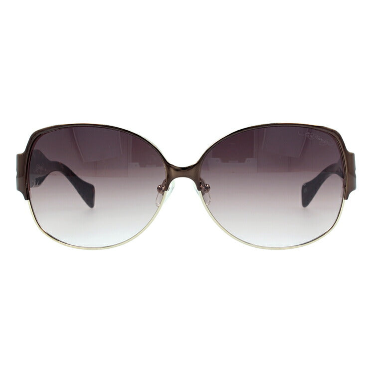 【訳あり】エドハーディー サングラス EdHardy TWO ROSE ブラウンゴールド/ブラウングラデーション レディース UVカット ラッピング無料