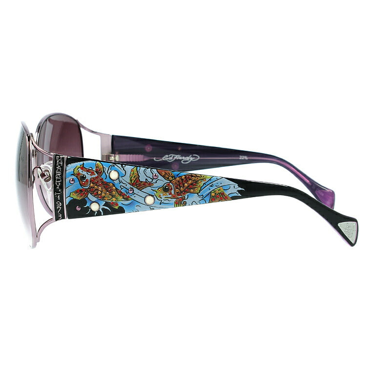 エドハーディー サングラス EdHardy コイフィッシュ KOIFISH LAVENDER メンズ レディース UVカット メガネ ブランド ギフト ラッピング無料