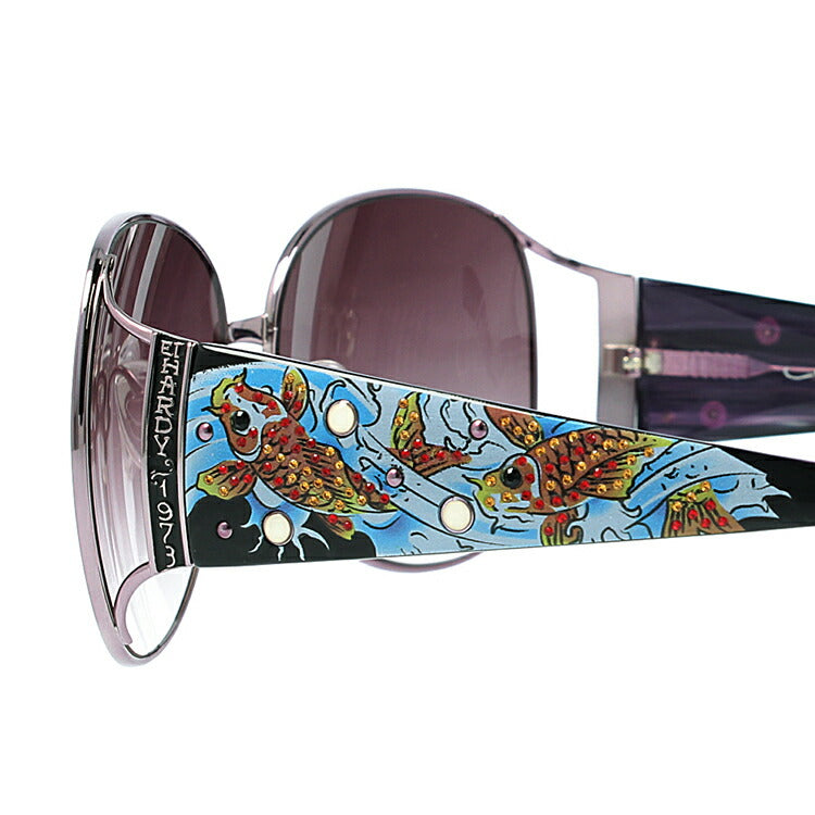エドハーディー サングラス EdHardy コイフィッシュ KOIFISH LAVENDER メンズ レディース UVカット メガネ ブランド ギフト ラッピング無料