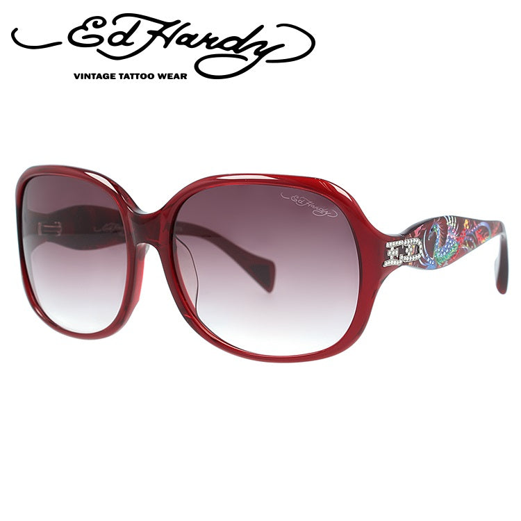 エドハーディー サングラス EdHardy フェニックス PHOENIX RED メンズ レディース UVカット メガネ ブランド ギフト ラッピング無料