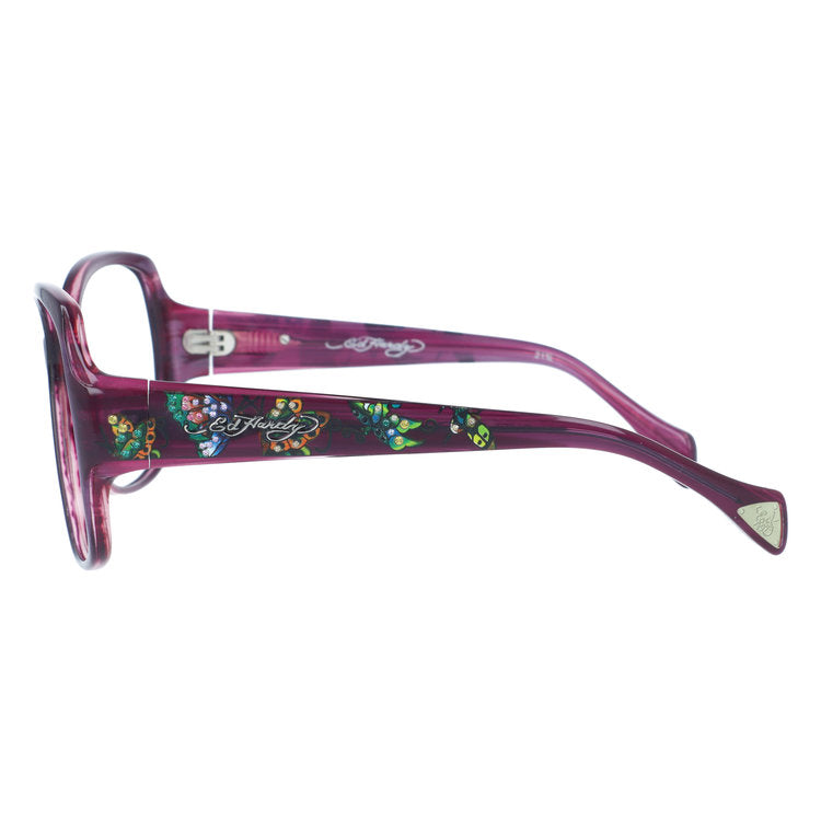 【訳あり・フレームのみ】 エドハーディー アジアンフィット Ed Hardy EHA.BUTTERFLIES 2 バタフライズ2 60サイズ バタフライ型 アウトレット品 ユニセックス メンズ レディース