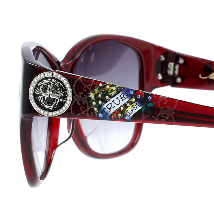 エドハーディー サングラス EdHardy タイガー2 TIGER 2 RED メンズ レディース UVカット メガネ ブランド ギフト ラッピング無料