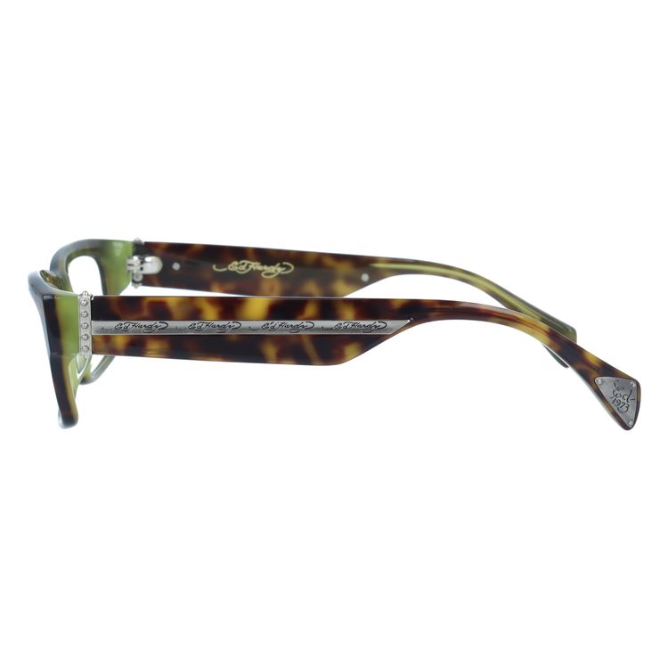 エドハーディー EdHardy メガネ フレーム 眼鏡 度付き 度なし 伊達 EHOA004 2 TORTOISE OLIVE トータスオリーブ スクエア型 メンズ レディース UVカット 紫外線 ラッピング無料