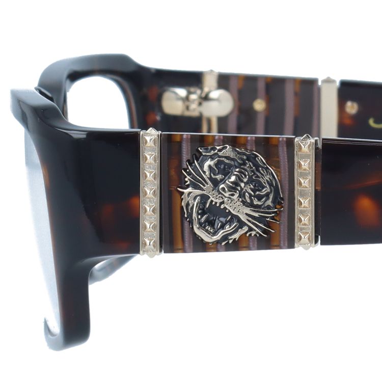 【訳あり】エドハーディー EdHardy メガネ フレーム 眼鏡 度付き 度なし 伊達 EHOA007 2 TORTOISE トータス スクエア型 メンズ レディース UVカット 紫外線 ラッピング無料