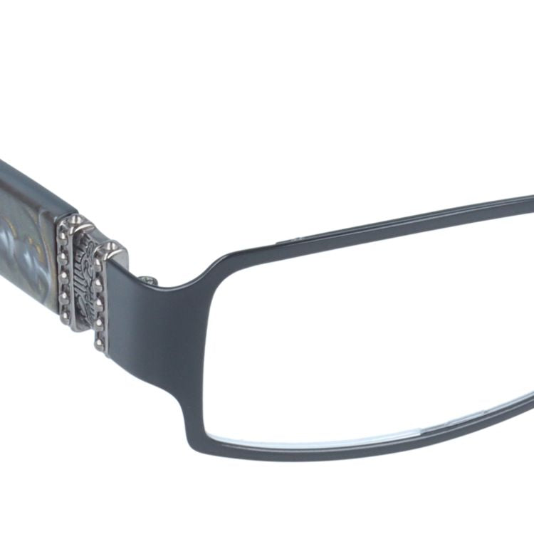 エドハーディー EdHardy メガネ フレーム 眼鏡 度付き 度なし 伊達 EHOA008 1 BLACK ブラック スクエア型 メンズ レディース UVカット 紫外線 ラッピング無料