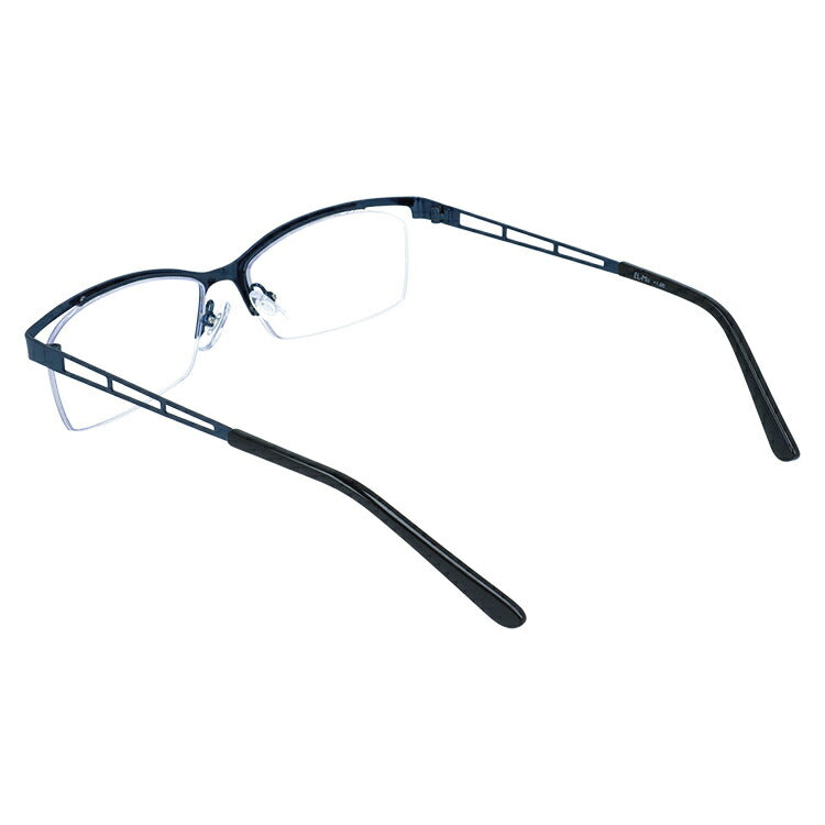 エルミー リーディンググラス 老眼鏡 アジアンフィット EL-Mii EMR 3012-1 56サイズ スクエア型 +1.00〜+3.50 シニアグラス ユニセックス メンズ レディース