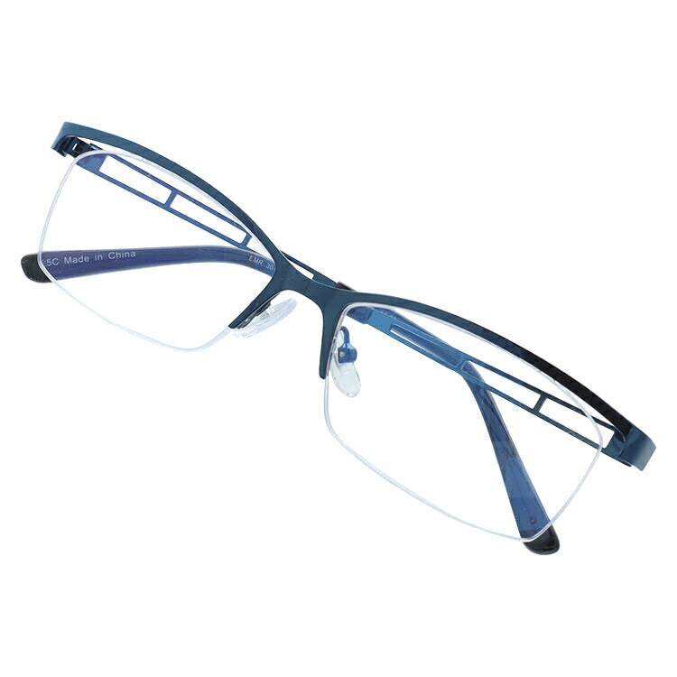 エルミー リーディンググラス 老眼鏡 アジアンフィット EL-Mii EMR 3012-1 56サイズ スクエア型 +1.00〜+3.50 シニアグラス ユニセックス メンズ レディース