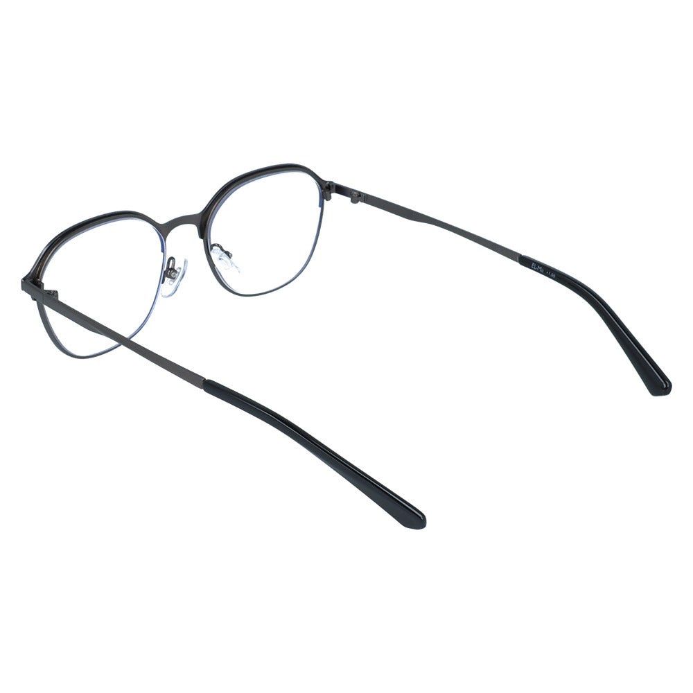 エルミー リーディンググラス 老眼鏡 アジアンフィット EL-Mii EMR 3013-1 51サイズ ウェリントン型 +1.00〜+3.50 シニアグラス ユニセックス メンズ レディース