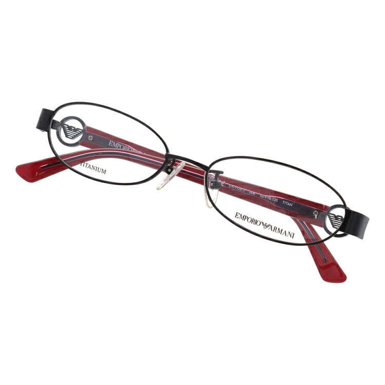 エンポリオアルマーニ メガネ フレーム 眼鏡 度付き 度なし 伊達メガネ だて ダテ メンズ レディース EMPORIO ARMANI EA1129J 006 52サイズ オーバル型 ブランド ロゴ アイコン UVカット 紫外線 UV対策 おしゃれ ギフト ラッピング無料