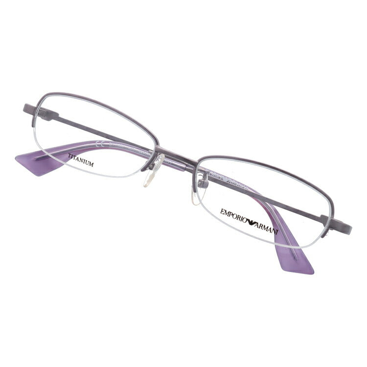 エンポリオアルマーニ メガネ フレーム 眼鏡 度付き 度なし 伊達メガネ だて ダテ メンズ レディース EMPORIO ARMANI EA1132J L8K 52サイズ スクエア型 ブランド ロゴ アイコン UVカット 紫外線 UV対策 おしゃれ ギフト ラッピング無料